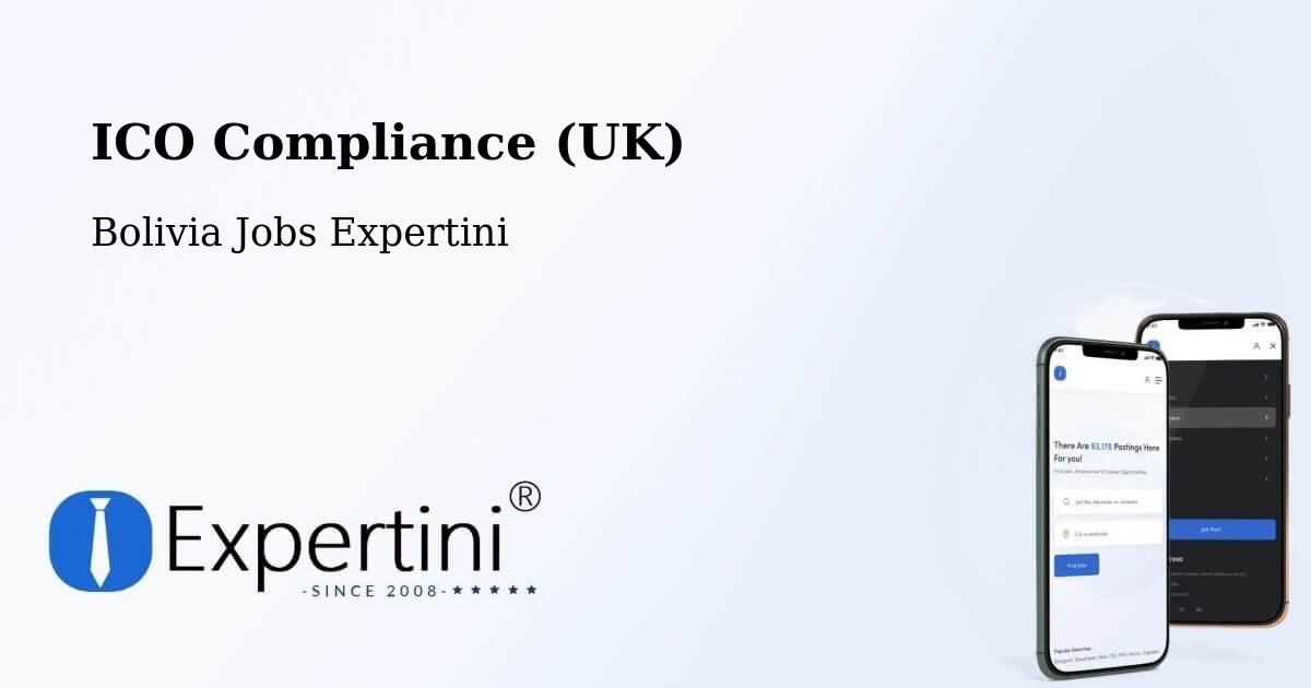 UK Data Protection & ICO Compliance – Chulumani - Bolivia Jobs Expertini