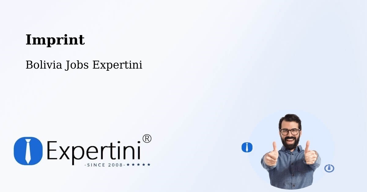 Imprint – Chulumani - Bolivia Jobs Expertini